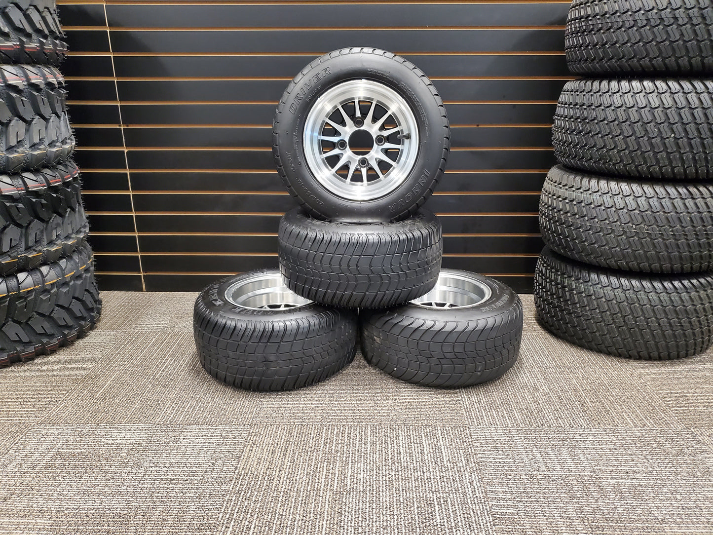Please call for full inventory of wheels and tires, both new and used! We offer all standard sizes as well as off-road and oversized tires!