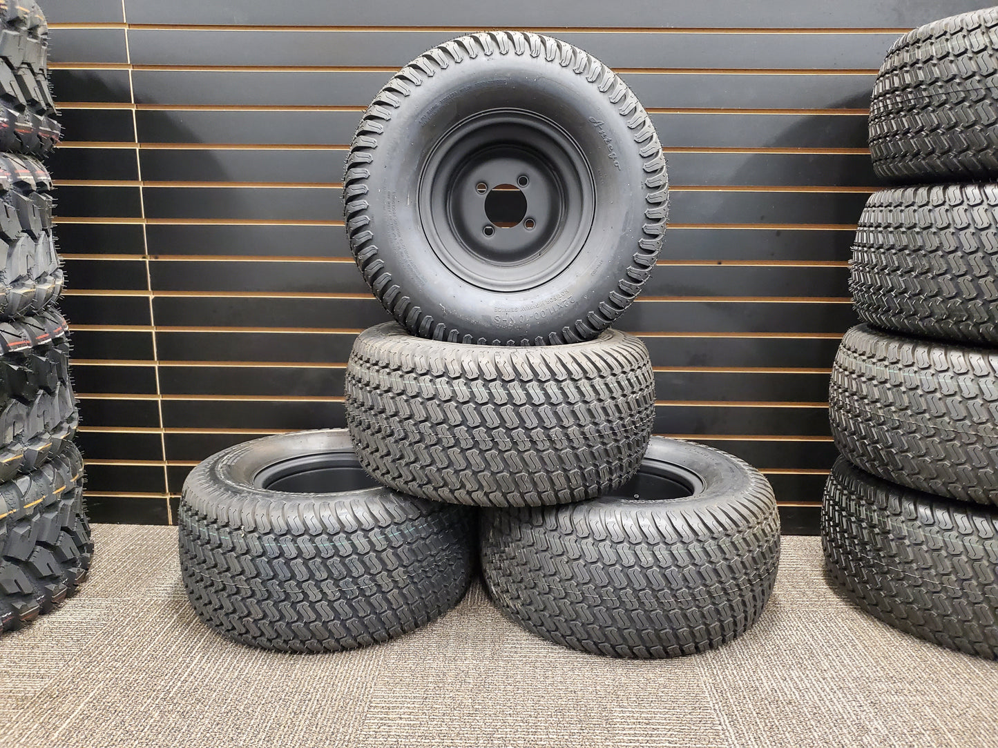 Please call for full inventory of wheels and tires, both new and used! We offer all standard sizes as well as off-road and oversized tires!